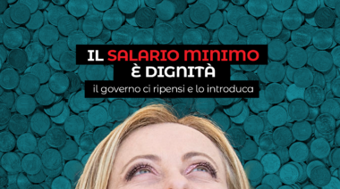 Il salario minimo è dignità: il governo ci ripensi e lo introduca