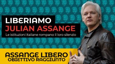 Liberiamo Julian Assange: le istituzioni italiane rompano il loro silenzio