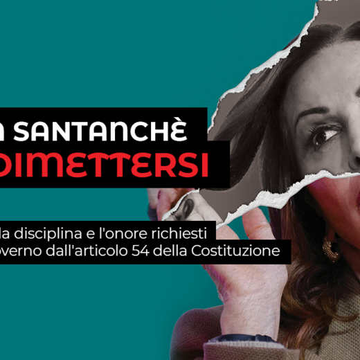 Daniela Santanchè deve dimettersi