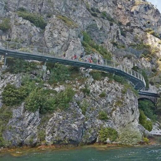 Ciclovia del Garda: impatto paesaggistico e ambientale incompatibile con la bellezza dei luoghi