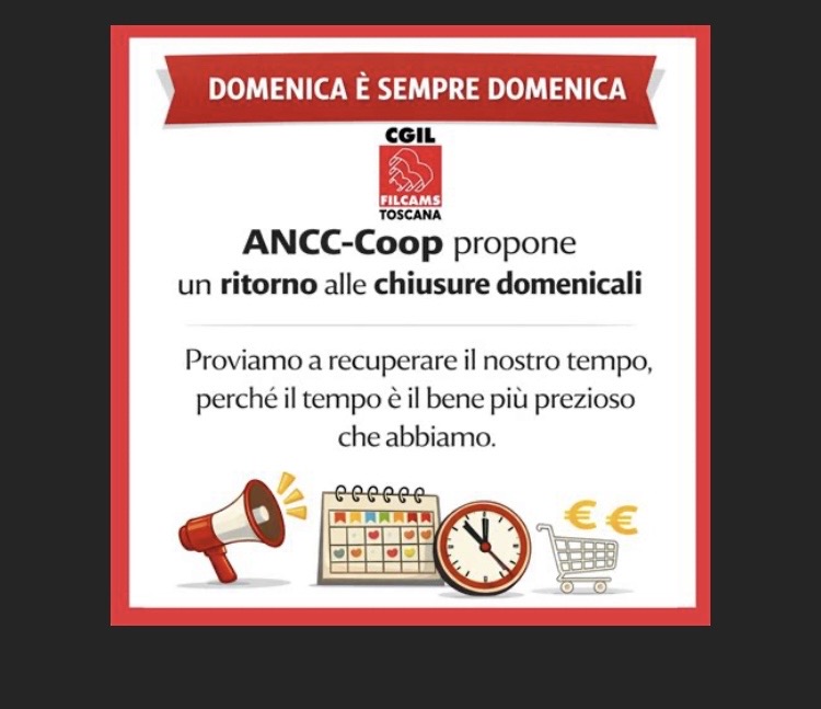 Ad inizio 2026, il presidente di Coop ha proposto di ridurre da 7 a 6 giorni lavorativi nella GDO.